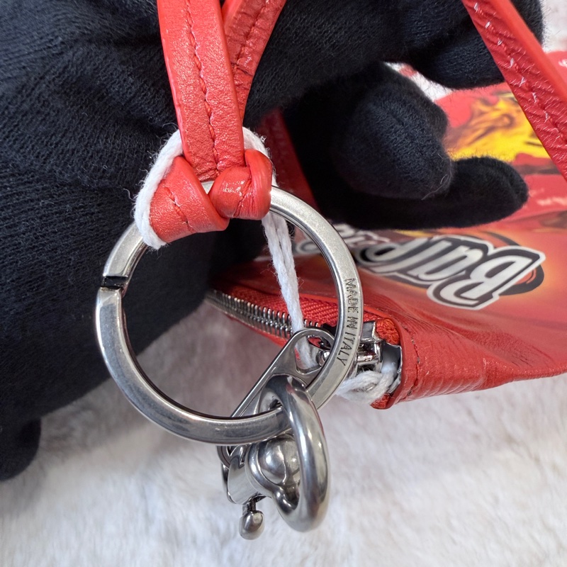 Balenciaga✨巴黎世家 2025春夏CHIPS洋芋片45g薯片手機包鑰匙包鑰匙扣掛件吊飾-7