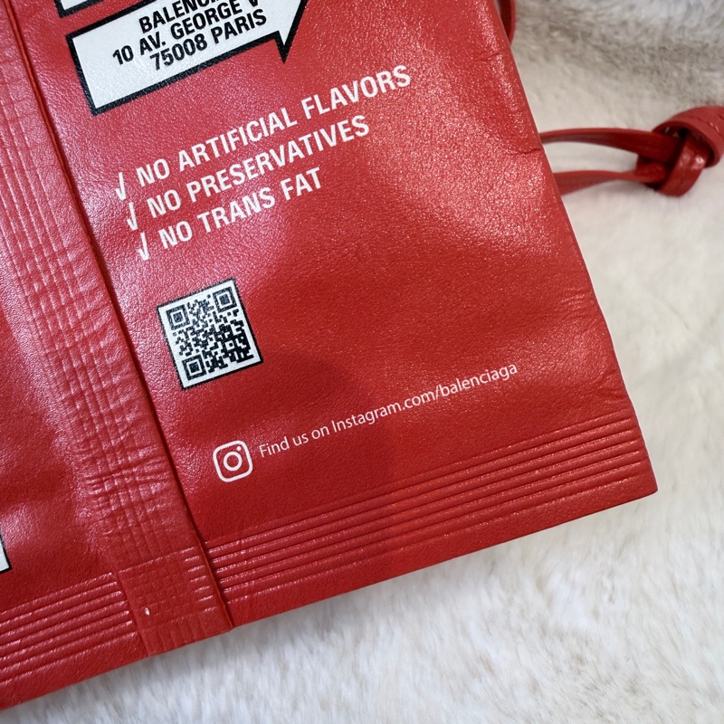 Balenciaga✨巴黎世家 2025春夏CHIPS洋芋片45g薯片手機包鑰匙包鑰匙扣掛件吊飾-12