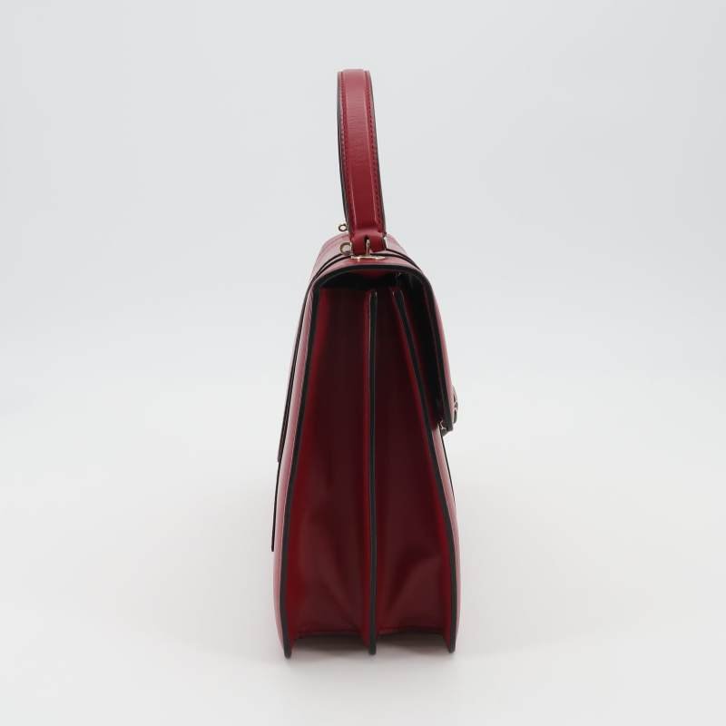 Bvlgari Serpenti Forever蛇頭包牛皮純色蛇頭斜背包單肩包-3