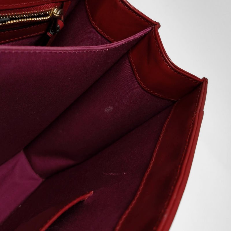 Bvlgari Serpenti Forever蛇頭包牛皮純色蛇頭斜背包單肩包-9