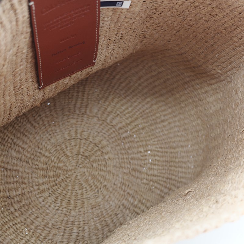 Chloé 蔻依 拉菲草 Woody Logo 亞麻色 草編包 單肩包 托特包-13