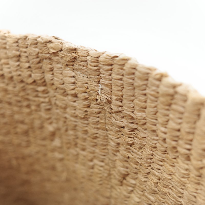 Chloé 蔻依 拉菲草 Woody Logo 亞麻色 草編包 單肩包 托特包-16