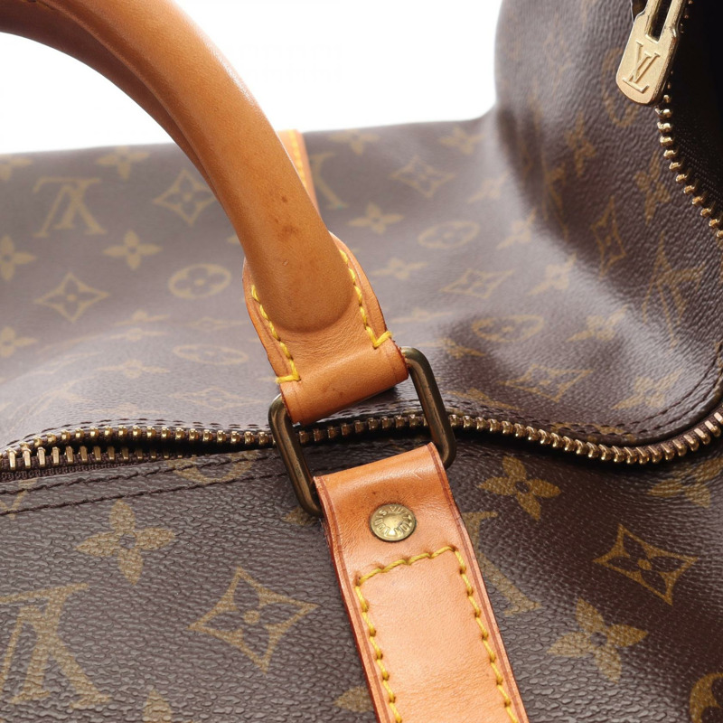 路易威登 Keepall 55 旅行手提包 M41424 Monogram 帆布皮革二手-12