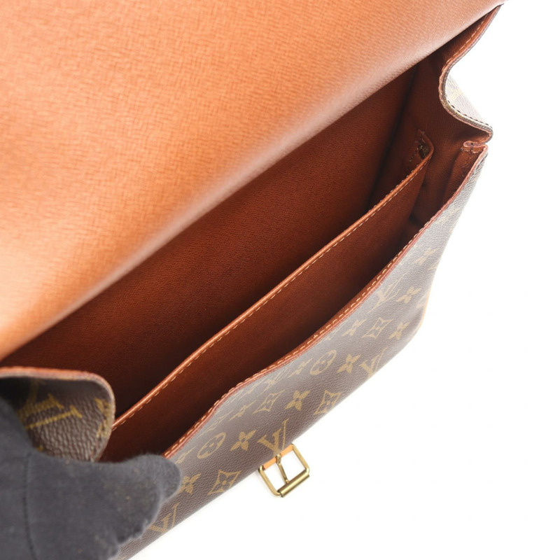 路易威登 Cartouchiere GM 單肩斜背包 M51252 Monogram 帆布 二手-2