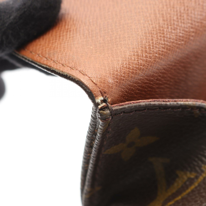 路易威登 Cartouchiere GM 單肩斜背包 M51252 Monogram 帆布 二手-6