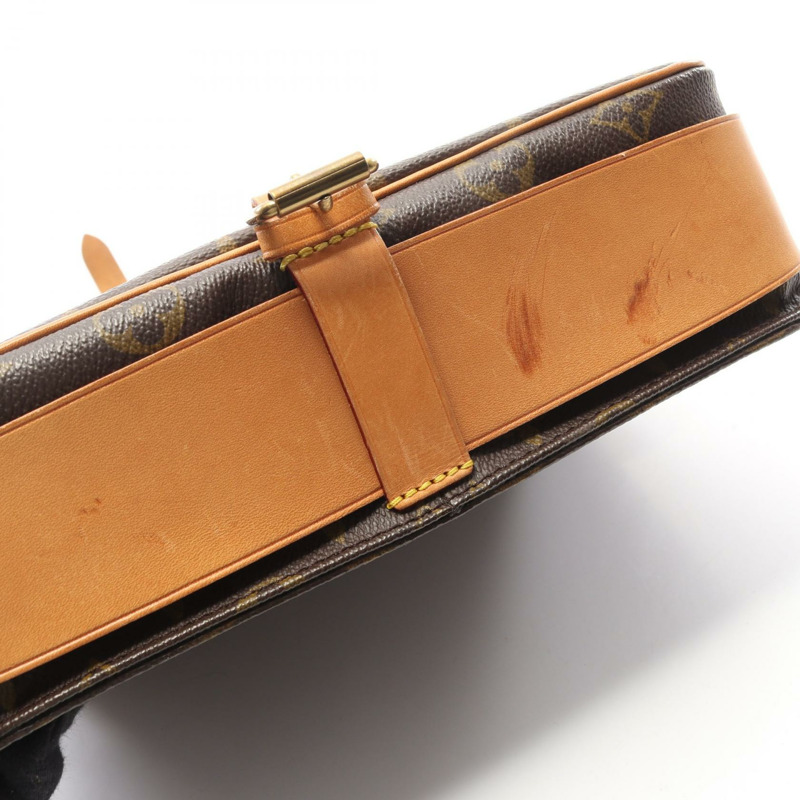 路易威登 Cartouchiere GM 單肩斜背包 M51252 Monogram 帆布 二手-7