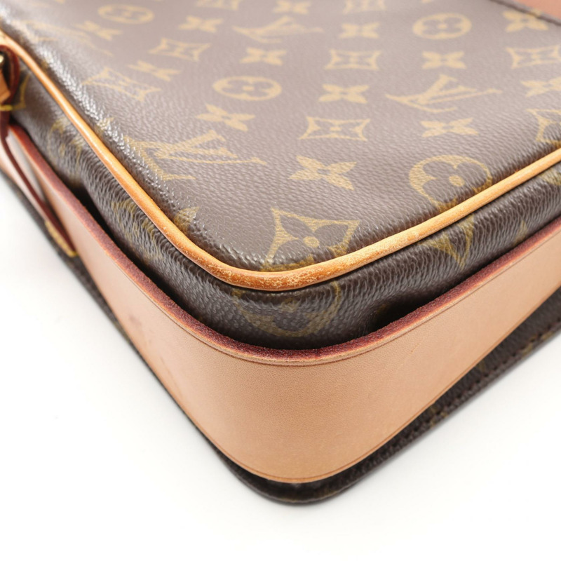 路易威登 Cartouchiere GM 單肩斜背包 M51252 Monogram 帆布 二手-8