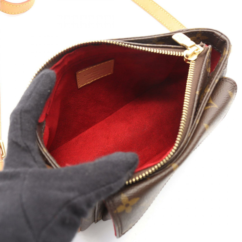 路易威登 Vivacite PM 單肩斜背包 M51165 Monogram 帆布 二手 LV-2