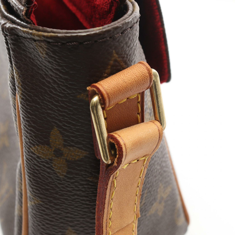 路易威登 Vivacite PM 單肩斜背包 M51165 Monogram 帆布 二手 LV-9