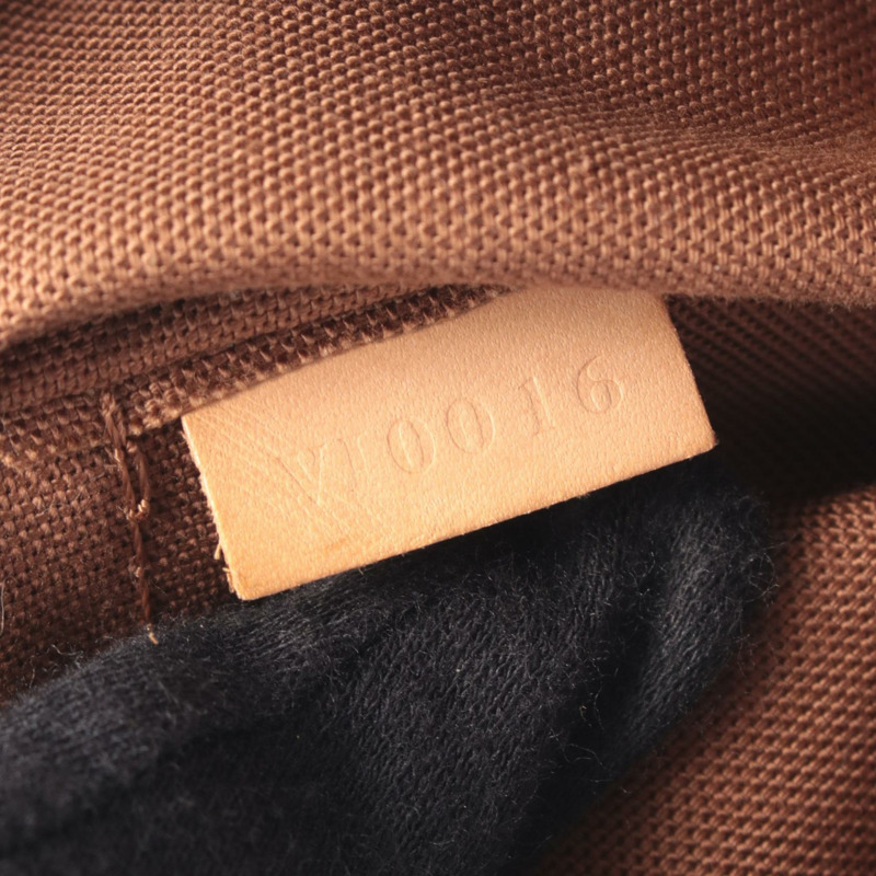 路易威登 Batignolles 手提包 M51156 Monogram PVC 塗層帆布皮革 二手-4