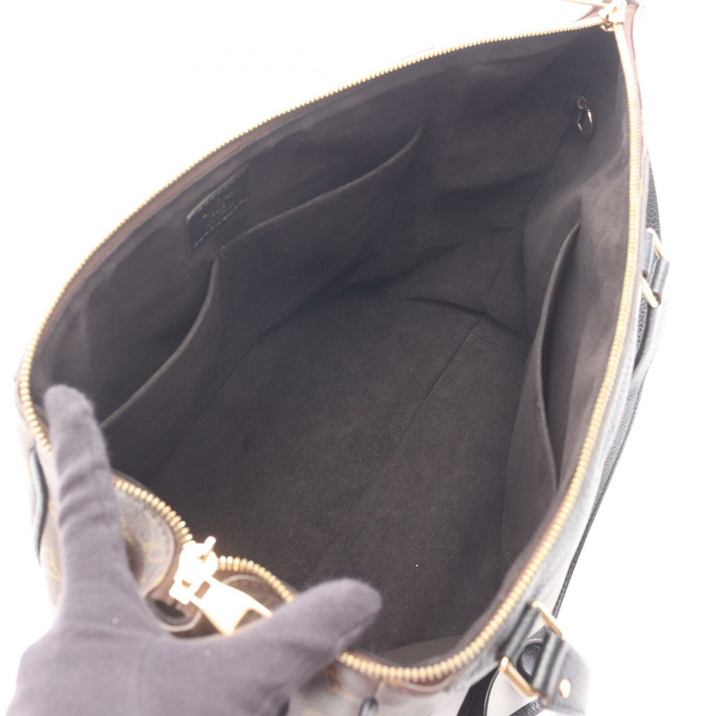 路易威登 Estrella 肩背斜背包 M51192 Monogram 黑色皮革-2