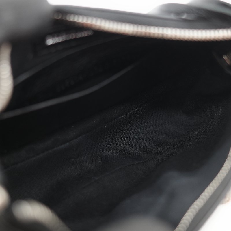 Balenciaga 巴黎世家 Le Cagole Mini 經典鉚釘 牛皮 肩背/斜背 兩用 彎月包-17