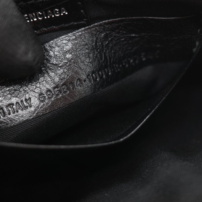 Balenciaga 巴黎世家 Le Cagole Mini 經典鉚釘 牛皮 肩背/斜背 兩用 彎月包-19