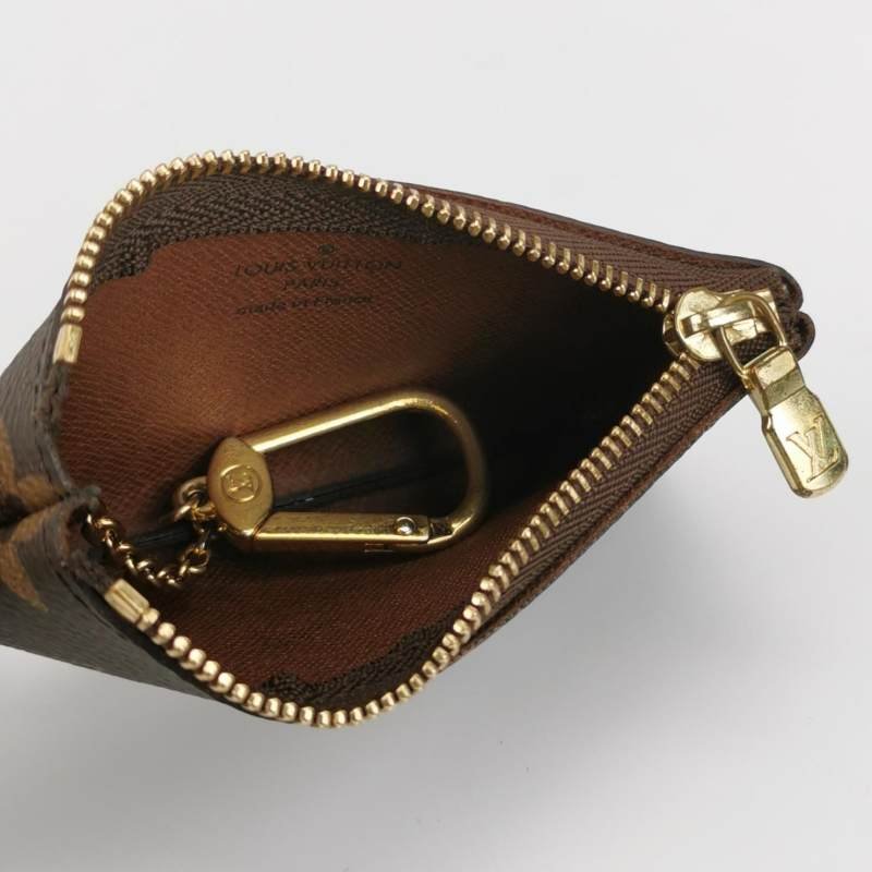 Louis Vuitton (LV) Monogram印花拉鍊零錢包-5