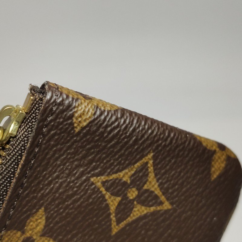 Louis Vuitton (LV) Monogram印花拉鍊零錢包-15