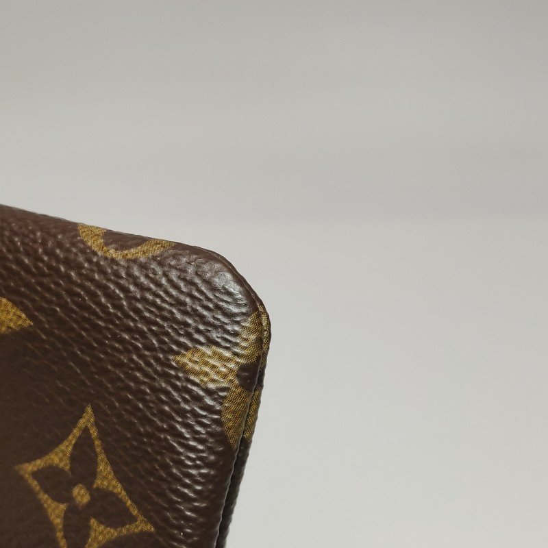 Louis Vuitton (LV) Monogram印花拉鍊零錢包-16