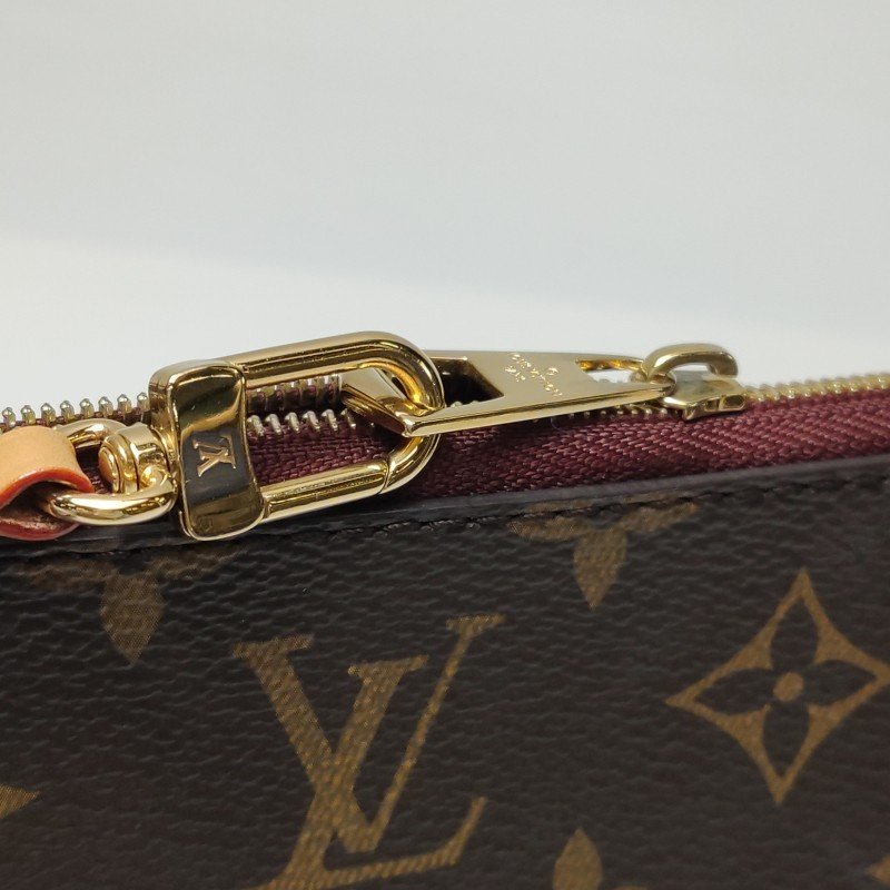 Louis Vuitton (LV) Carry All小號植鞣革Monogram印花子母包肩背包晶片款-13