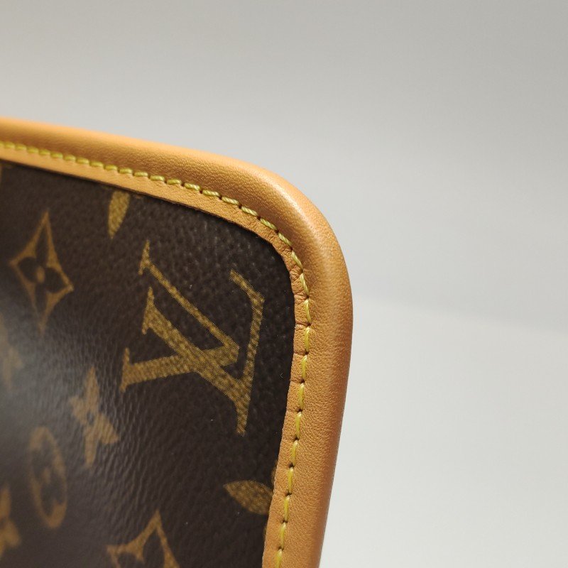 Louis Vuitton (LV) Carry All小號植鞣革Monogram印花子母包肩背包晶片款-19