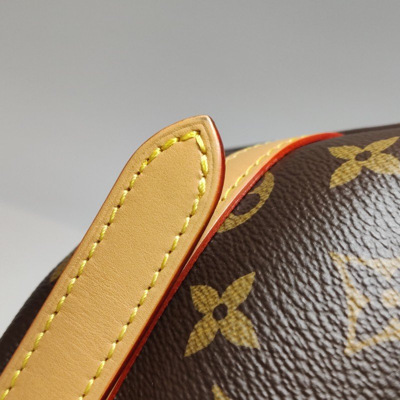 Louis Vuitton (LV) Carry All小號植鞣革Monogram印花子母包肩背包晶片款-20