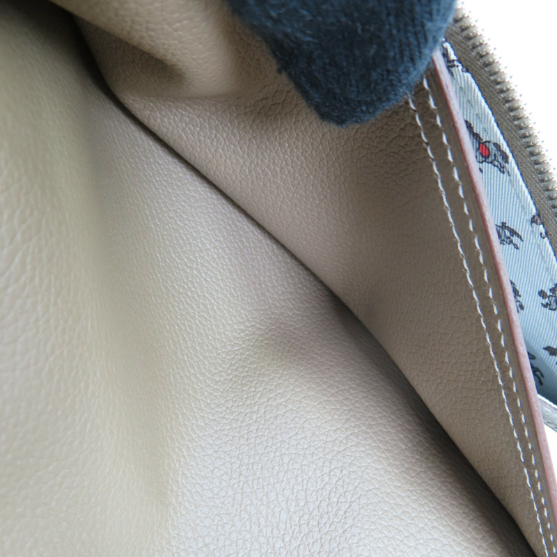 大象灰 牛皮 MC2 Fleming Wallet 兩折長夾 K刻【HERMES 愛馬仕】-6