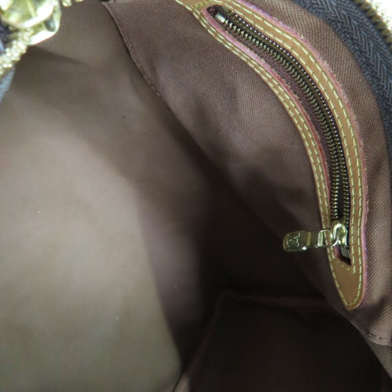 棕色 原花帆布 Speedy Bandouliere 25 兩用包【LOUIS VUITTON LV 路易威登】 M41113-5