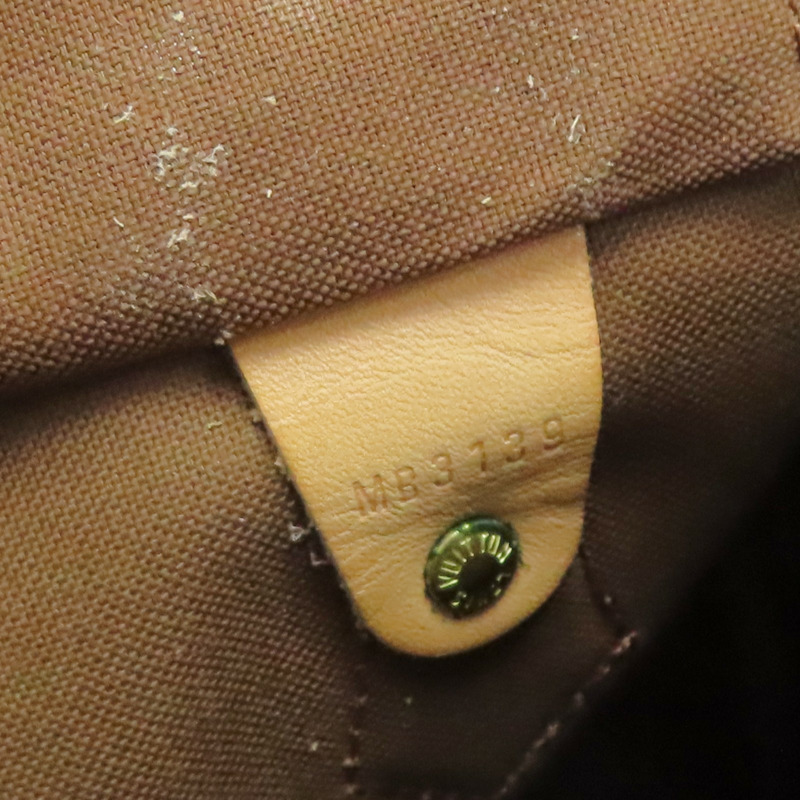 棕色 原花帆布 Speedy Bandouliere 25 兩用包【LOUIS VUITTON LV 路易威登】 M41113-7