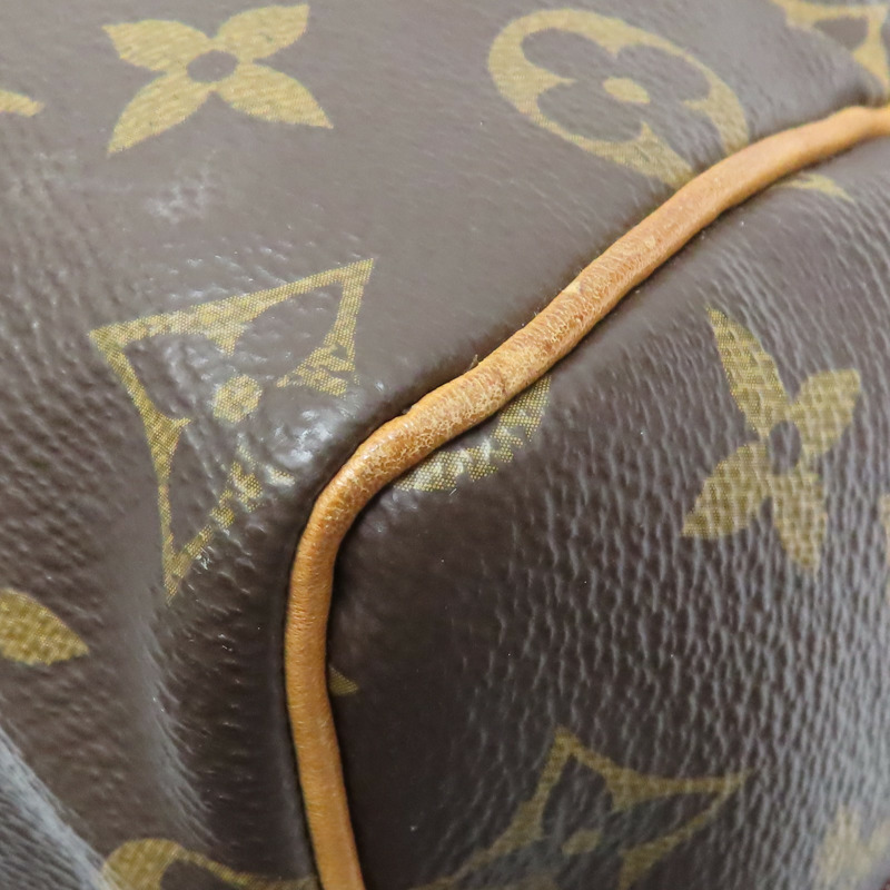 棕色 原花帆布 Speedy Bandouliere 25 兩用包【LOUIS VUITTON LV 路易威登】 M41113-13