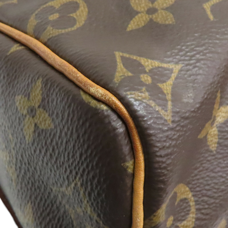 棕色 原花帆布 Speedy Bandouliere 25 兩用包【LOUIS VUITTON LV 路易威登】 M41113-14