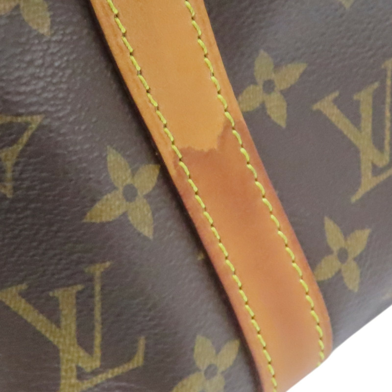 棕色 原花帆布 Speedy Bandouliere 25 兩用包【LOUIS VUITTON LV 路易威登】 M41113-16