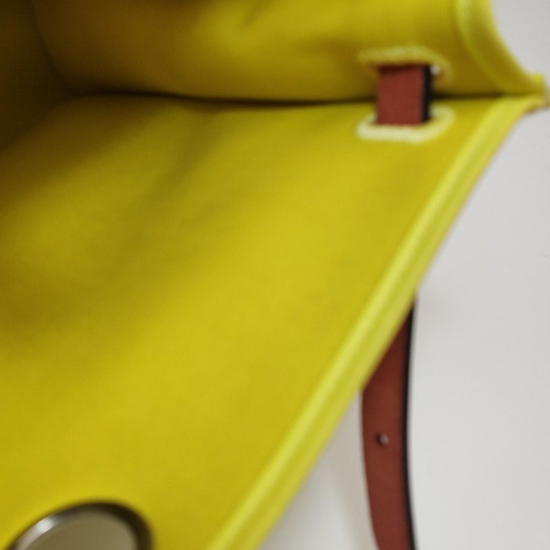 Hermes Herbag31馬鞍釘鎖釦子母包斜背包單肩包Hunter牛皮帆布銀扣紅色黃色X刻-9