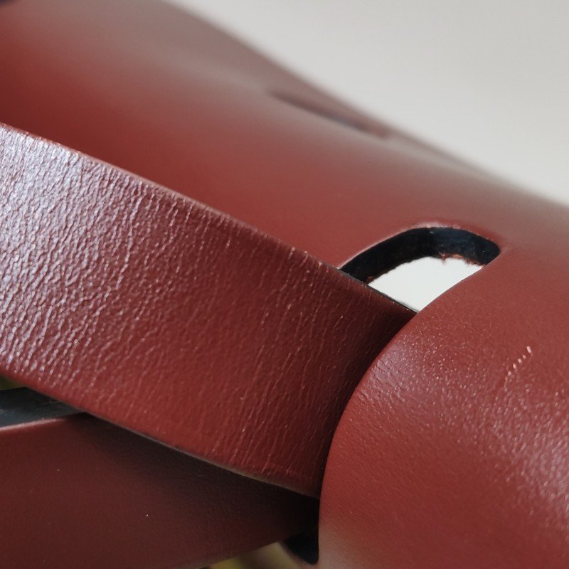 Hermes Herbag31馬鞍釘鎖釦子母包斜背包單肩包Hunter牛皮帆布銀扣紅色黃色X刻-12