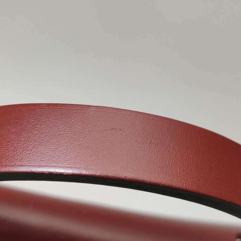 Hermes Herbag31馬鞍釘鎖釦子母包斜背包單肩包Hunter牛皮帆布銀扣紅色黃色X刻-25