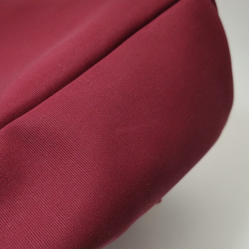 Hermes Herbag31馬鞍釘鎖扣單肩包Hunter牛皮帆布銀扣紅色5X辣椒紅Z刻-20