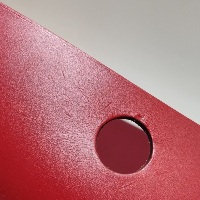 Hermes Herbag31馬鞍釘鎖扣單肩包Hunter牛皮帆布銀扣紅色5X辣椒紅Z刻-24