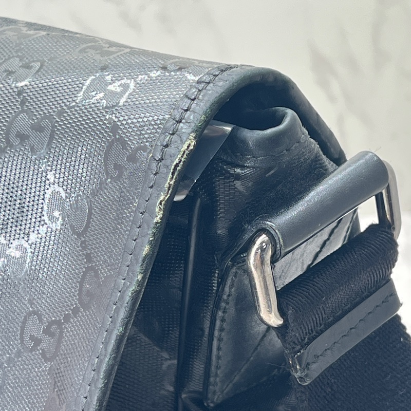 香緹國際精品 924 Gucci 亮面郵差包-1