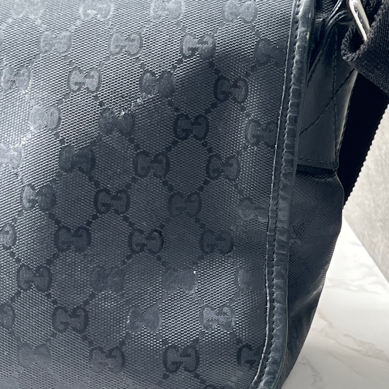香緹國際精品 924 Gucci 亮面郵差包-7