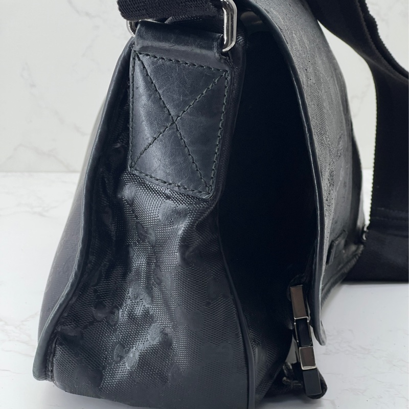 香緹國際精品 924 Gucci 亮面郵差包-8