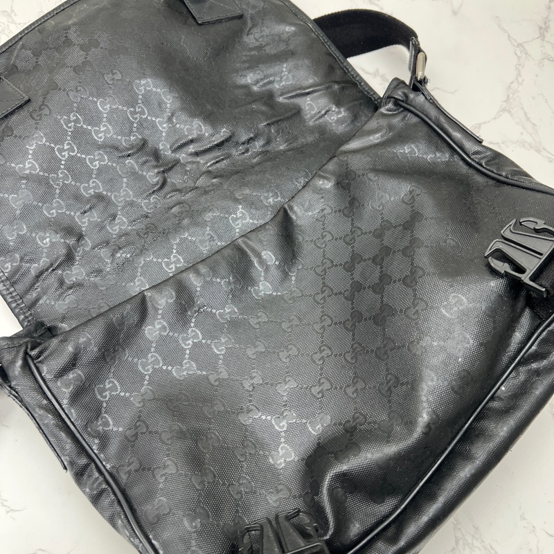 香緹國際精品 924 Gucci 亮面郵差包-13