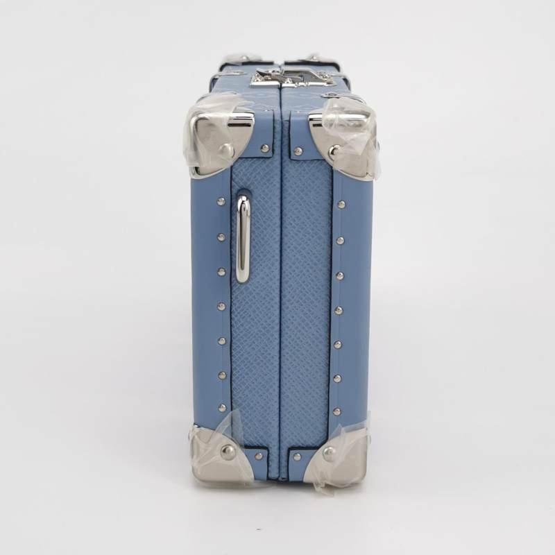 Louis Vuitton (LV) Wallet Trunk Taigarama牛皮Monogram印花斜背包晶片款-2