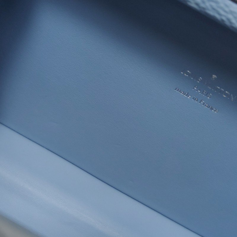Louis Vuitton (LV) Wallet Trunk Taigarama牛皮Monogram印花斜背包晶片款-8