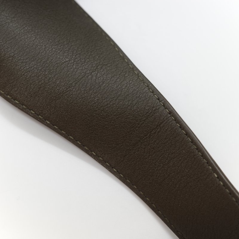 Saint Laurent 聖羅蘭 LE 5 À 7 粒面牛皮革 橄欖綠 深綠色 柔軟手袋 單肩包 Hobo 包 托特包|-21