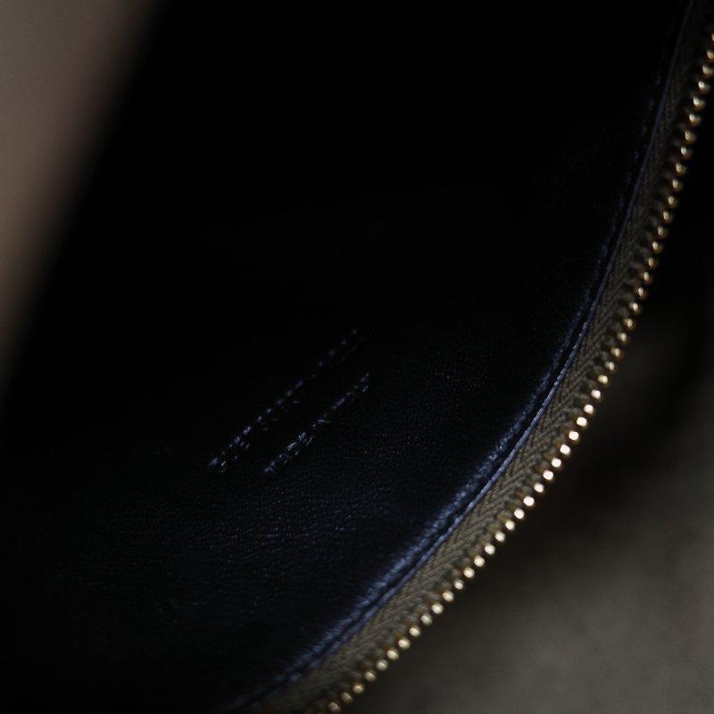 Saint Laurent 聖羅蘭 LE 5 À 7 粒面牛皮革 橄欖綠 深綠色 柔軟手袋 單肩包 Hobo 包 托特包|-29