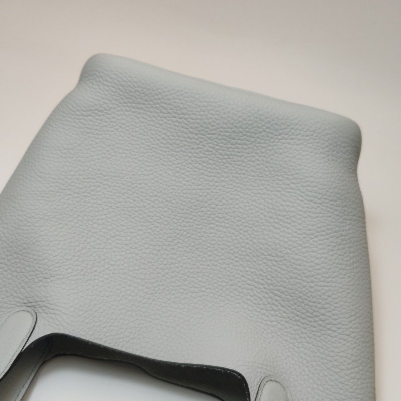 Hermes Picotin菜籃包18手提包Clemence(TC)牛皮金扣08聖杯藍B刻-10