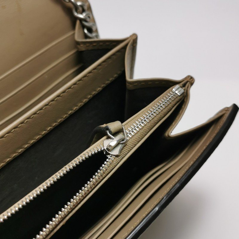 Gucci Dionysus酒神包牛皮GG老花雙虎頭搭扣斜背包肩背包-18