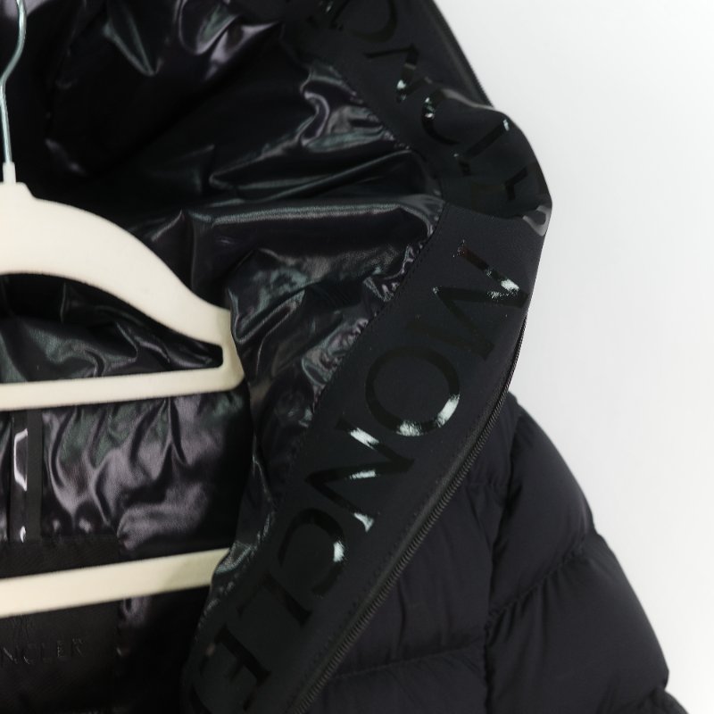 Moncler 黑色 Herbe Hooded 短款 Short Down Jacket 羽絨服-7