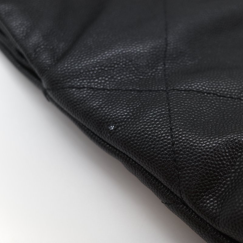 （閒置品♥️晶片款）Chanel 香奈兒 22bag 小型 黑色 粒面荔枝牛皮 金釦 單肩包-12