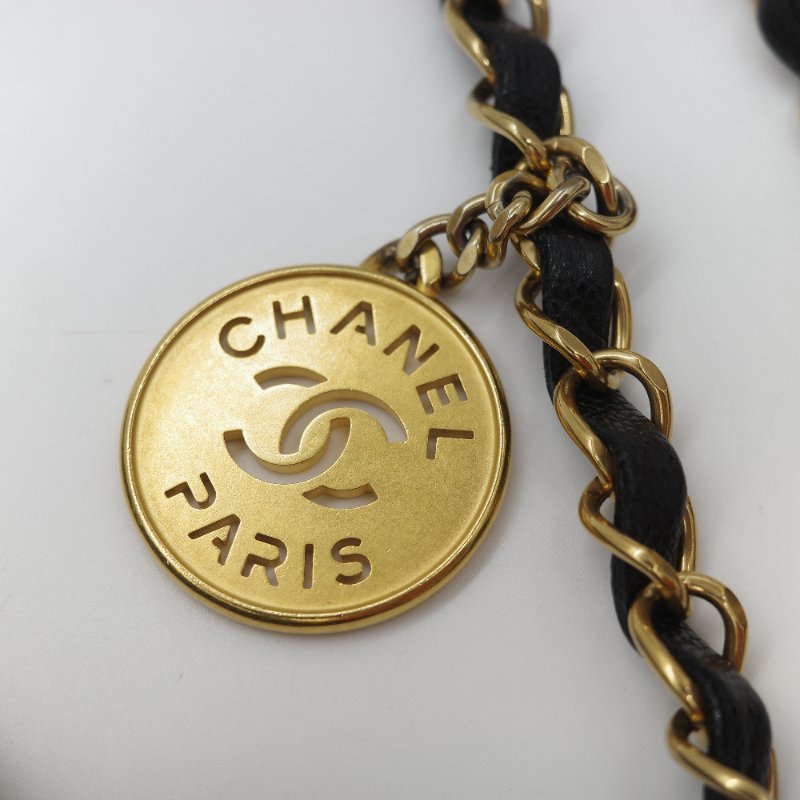 （閒置品♥️晶片款）Chanel 香奈兒 22bag 小型 黑色 粒面荔枝牛皮 金釦 單肩包-17