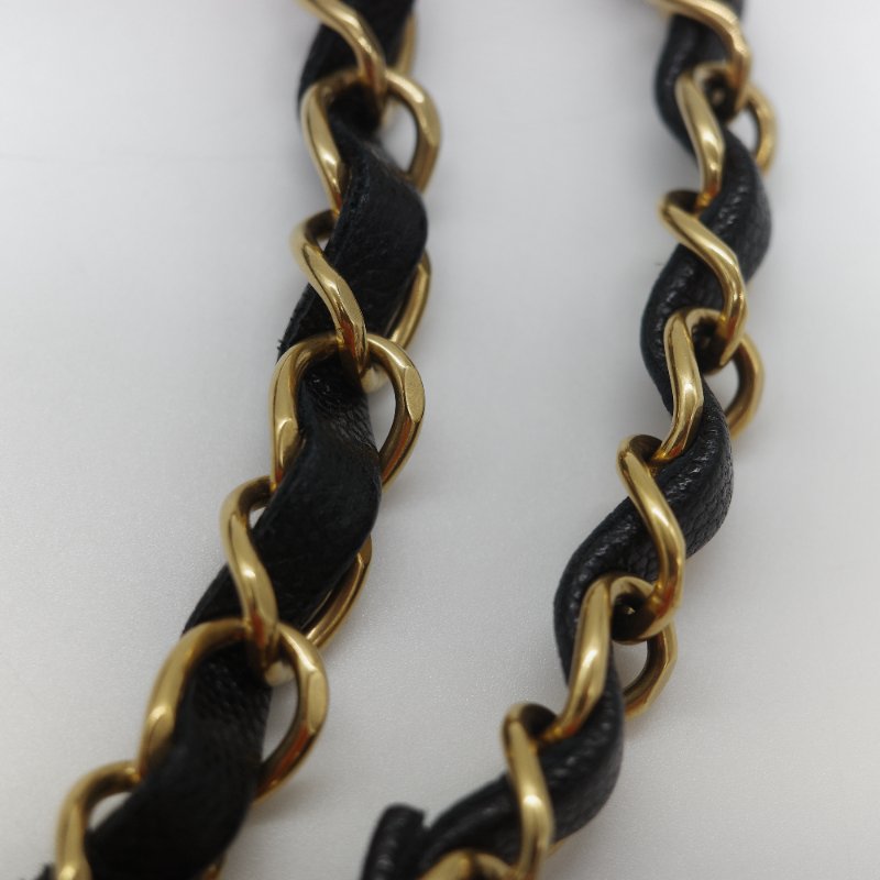 （閒置品♥️晶片款）Chanel 香奈兒 22bag 小型 黑色 粒面荔枝牛皮 金釦 單肩包-20