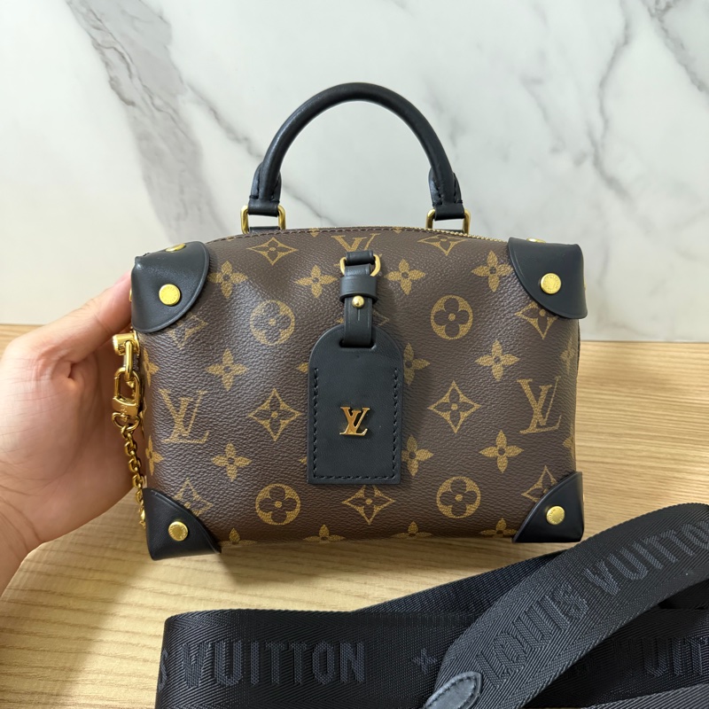 (近全新）LV monogram 軟盒子 M45571-1