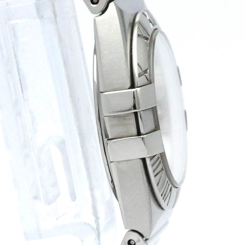 歐米茄星座系列雙鷹珍珠母貝錶盤精鋼石英腕錶 1581.70 BF578006-7